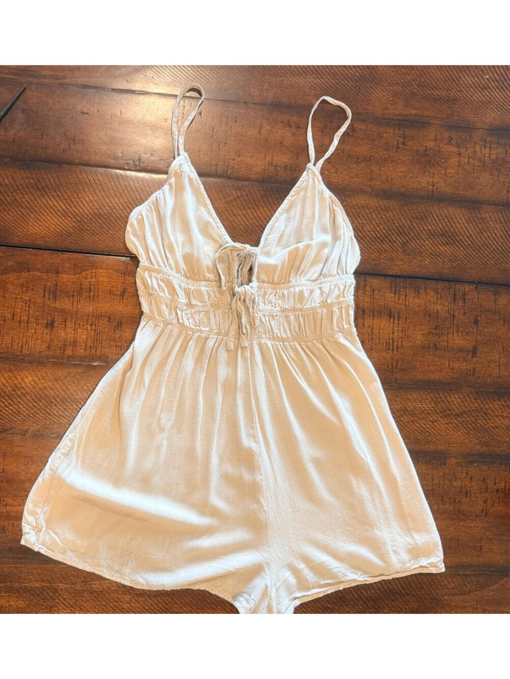 Lulus Sleeveless Romber Light Beige, Size Small